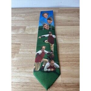 Ralph Marlin Three Stooges Football Sports Men’s Neck Tie 1995